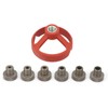 Drill Bit Jig, Vertical Drilling Fixture with Straight Angle Punch