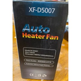 Auto Heater Fan XF-D5007 12 V   NEW IN BOX