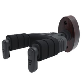 AUPHY Guitar Wall Mount Guitar Hanger with Automatic Lock and Swivel Design for Classical Guitar、Electric Guitar、Acoustic Guitar and Bass,etc