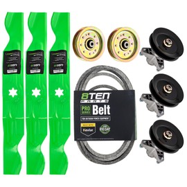 8TEN Deck Blade Spindle Belt Idler Kit for Cub Cadet i1050 Troy Bilt Horse 50-Inch 918-04125 942-04053C