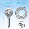 SAIOTER High Pressure 10-mode Handheld Shower Head,Water Saving Shower Head