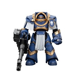 Warhammer 40k: Ultramarines Cataphractii Terminator Squad Terminator with Reaper Autocannon Action Figure 1:18 Scale