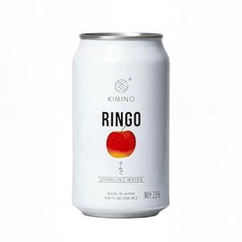 Kimino Drinks, Sparkling Water, 11.8 Fl Oz (Pack of 24) (Ringo)