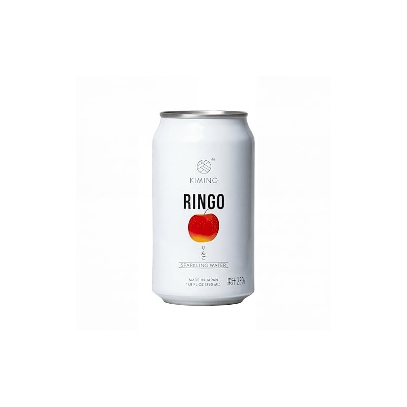Kimino Drinks, Sparkling Water, 11.8 Fl Oz (Pack of 24)