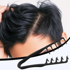 Cepillo, Peine Ancho de Calidad ABS para Cabello Voluminoso y con Gran Dientes, Herramientas de Estilismo Capilar, Accesorio para Grooming de Mujeres 