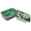 Depesche 12898 World Reflector Lunch Box in Dark Green, with