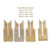 12PCs Bead Milling Cutter Set Woodworking Tool Router Bit Hardware