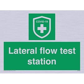 Viking Signs SH7263-A5L-S Lateral flow test station, 150.0 mm*200.0 mm*1.0 mm