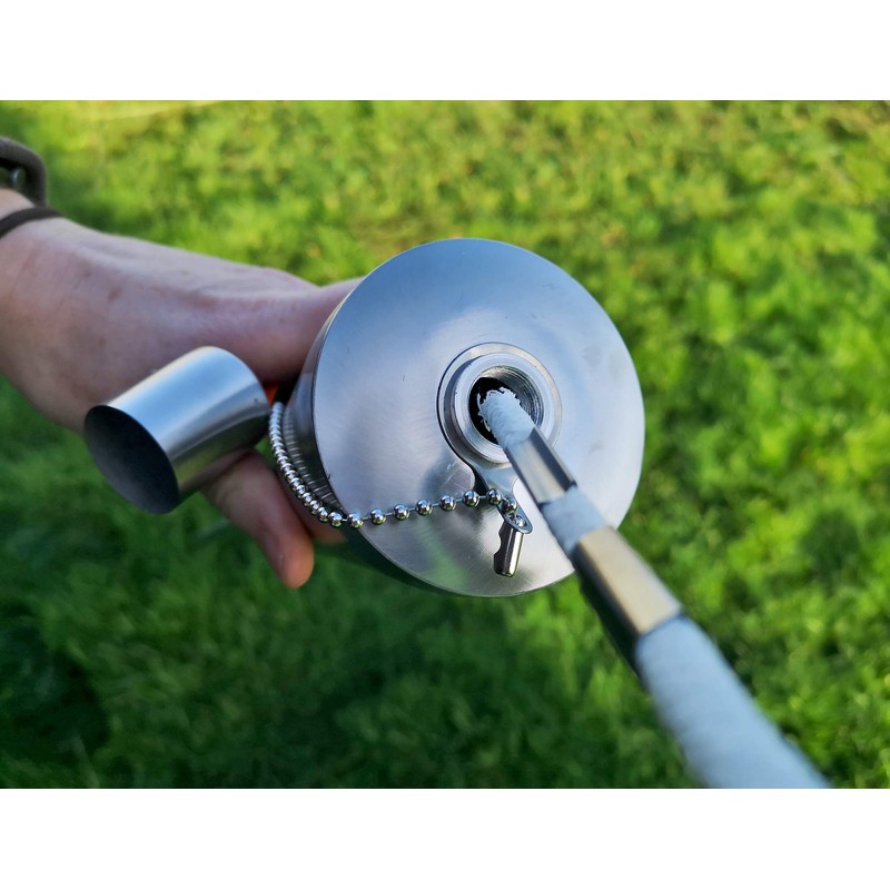 The Buzz Garden Oil Torch-1.1 m, Stainless Steel