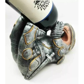Gifts & Decors Royal Knight Suit of Armor Wine Guzzler Holder Kitchen Decor Resin Figurine
