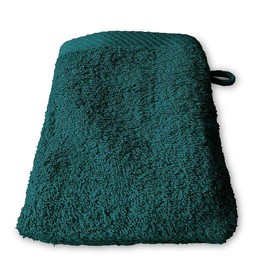 Lanudo® Pure Line Luxury Wash Mitt 600 g/m² 21 x 15 cm 100% Finest Premium Terry Cotton of the Highest Quality Flannel/Washcloth Colour: Petrol