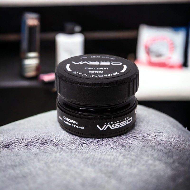 VASSO CROWN PRO-AQUA Hair Styling WAX - 150ml - Edge