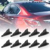 RULLINE 10pcs/Set Diffuser Shark Fin Kit Compatible with Spoiler Roof