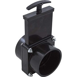 Gate Valve, 3 pc, Valterra, 3" Slip x 3" Slip, 30psi, Black