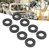8Pcs Shaft Seals O Type Oil Resistance Industrial Mechanical Bearing