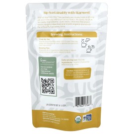 Starwest Botanicals Organic Chamomile Tea, Caffeine Free, 20 Organic Tea Bags, 1.4 oz (30 g)