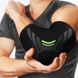 Thapncow Tennis Elbow Bandage, Elastic Compression Bandage, Bandage for Tennis Elbow, Elbow Bandages Men and Women, Fitness, Outdoor Sports