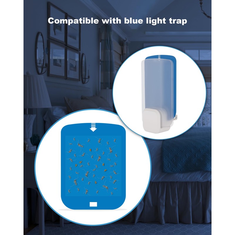 Shootingstar 10 Pcs Refill for STEM Blue Light Trap, Replacement