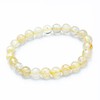 KYOUJUDOU Rutilated Quartz Power Stone Bracelet, Natural, King of Money