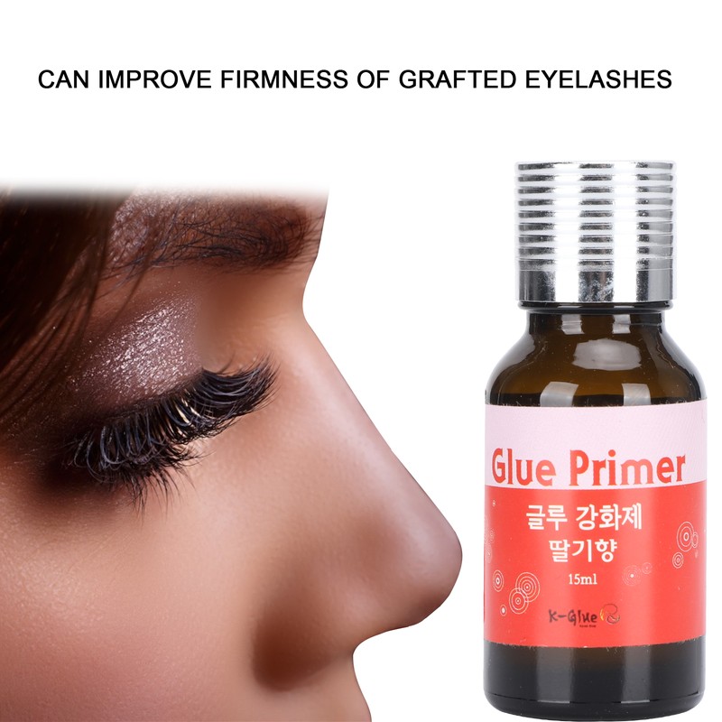 15ml False Eyelash Primer Glue Eyelash Extension Grafting Eyelash Glue