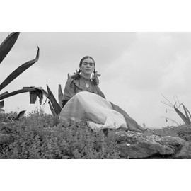 24x36 gallery poster, Frida Kahlo 1937 photograph by Toni Frissell