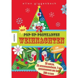 Tolle Pop-up-Postkarten Weihnachten: zum Selbermachen