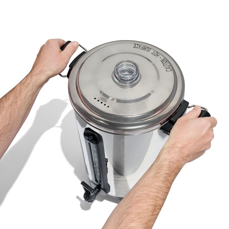 Homecraft 100-Cup Coffee Urn and Hot Beverage Dispenser with Dripless