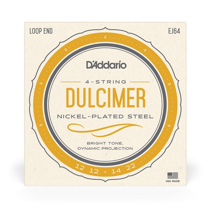 D'Addario EJ64 4-String Dulcimer Strings