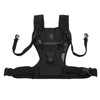 Dual Shoulder Camera Harness, Carrier Chest Vest with Side Holster,