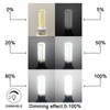 TZHILAN G9 LED Bulb 80w 60w Halogen Equivalent Dimmable, 6300K