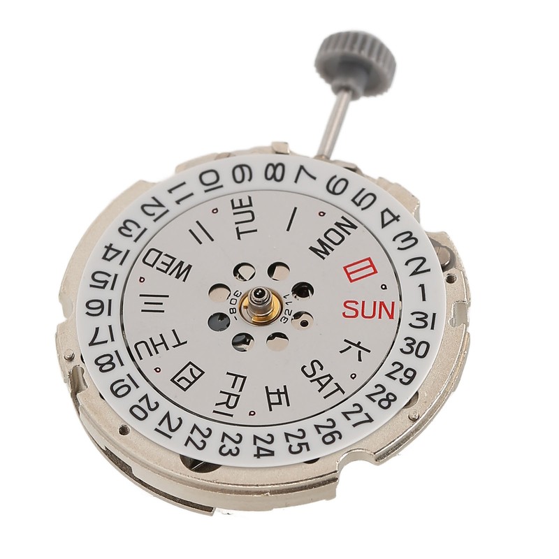 Automatic Watch Movement Professional Alloy Dual Calendar Quartz Watch Movement