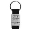Lieblingsmensch Beautiful Keyring with Filigree and Robust Laser Engraving Model: