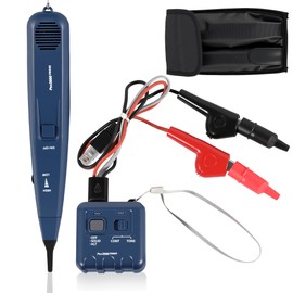 Pro3000 Tone Generator and Probe Kit, Wire Tracer Cable Toner, Handheld Telephone Line Finder Network Cable Tester with SmartTone Technology Electrical Tool Kit