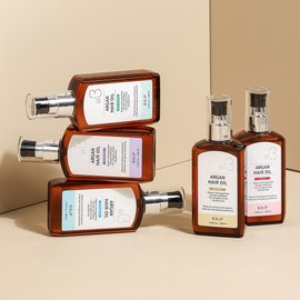 Lyph 1+1+1 Laib R3 Argan Oil Hair Essence Treatment Very Berry (Protein Serum Extreme Damage Beauty Salon Curling Men's Moisture Moroccan Volume Curly Oil Curly Perm Dye) / 1+1+1 라입 R3 아르간오일 헤어에센스 트리트먼트 베리베리 (단백질 세럼 극손상 미용실 컬링 남자 수분 모로코 볼륨 곱슬 오일 곱슬 파마 염색