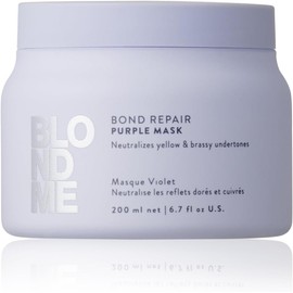 BLOND ME - Mascarilla Bond Repair Morado, Matiza Cabello Rubio Frío 200ml