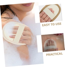 BIUDECO Bathing Loofah Sponges Set of 4 Body Scrubbers Exfoliating Loofah Pads Shower Scrubber for Bath