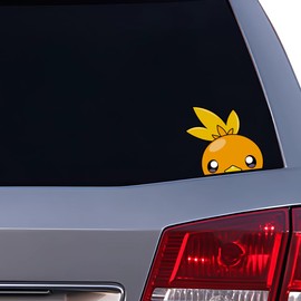 Magic Animals Monsters Evolutions Anime Decal Stickers for Cars Laptop Skateboard Wall Decor UV Resistant 5 in X 5.5 in (Yellow Bird)