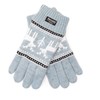 EEM X-Mas Women's Knitted Cotton Gloves with Thinsulate Thermal Lining