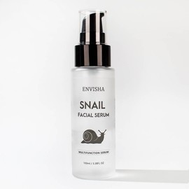 Snail Facial Serum, Skin Repair & Hydrating Serum, Snail Secretion Filtrate 96% & Hyaluronic acid, Cruelty Free