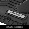 oedro Floor Mats Liner for 2015-2025 Ford F-150/F-150 Lightning Super