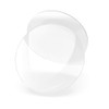 Door Knob Wall Shield, Transparent Round Soft Rubber Wall Protector