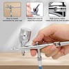 21 Pcs Airbrush Nozzle Cap & Needle Replacement Kit