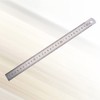 Operitacx Double Sided Metal Ruler Stainless Steel for Sewing Metric