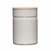 Storage Container with Lid Size: L, Colour: Light Grey