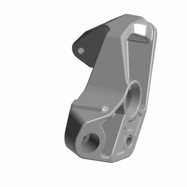 Polaris Snowmobile Support Brace, Rear, Left, Machined, Genuine OEM Part 5138292, Qty 1