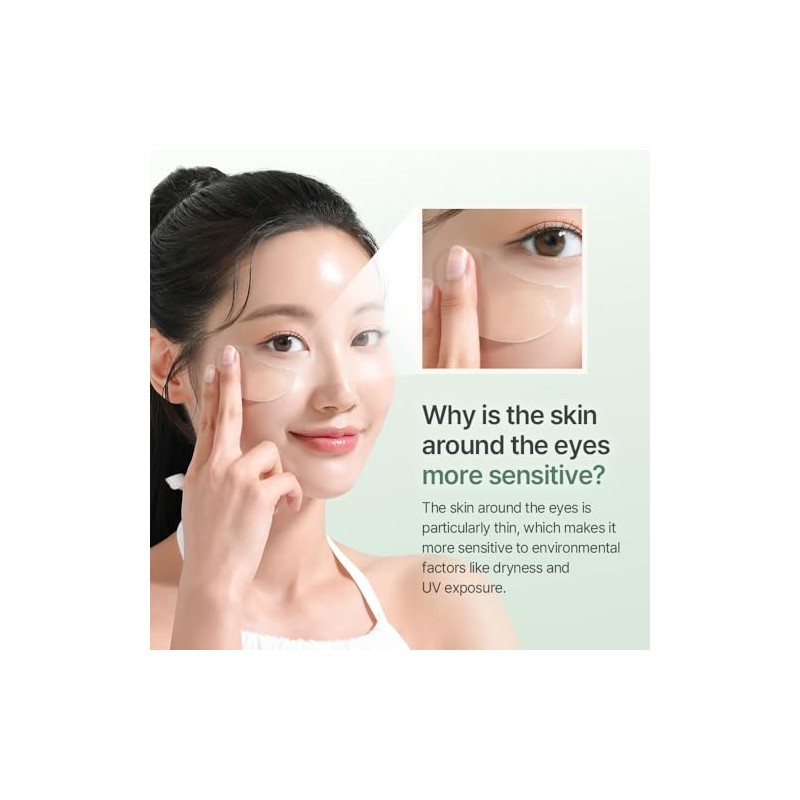 MIXSOON Cica-Hyal Hydrogel Eye Patch - Parches de Hidrogel para