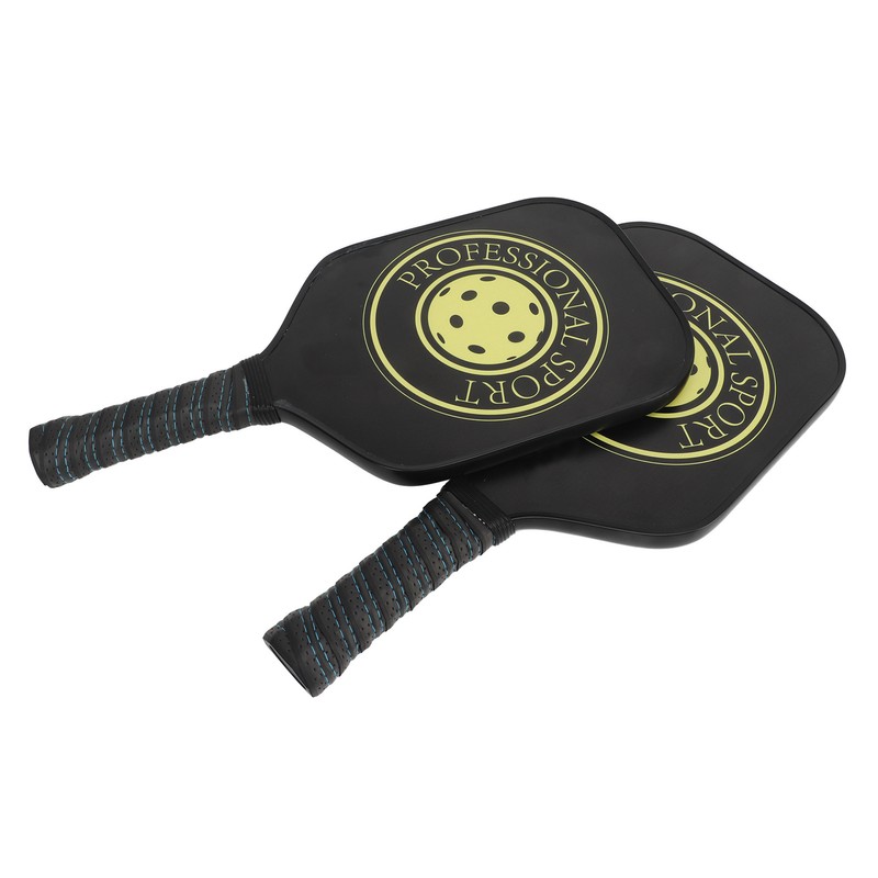 Pickleball Raquette Set 2 Rackets 4 Balls Lightweight Carbon Fiber