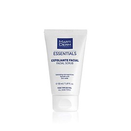 MartiDerm Crema Exfoliante Facial Limpia y elimina impurezas a profundidad. Gránulos de óxido de Aluminio y Sílice + Ácido Salicílico. Renueva la piel