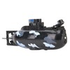 Mini Simulation Military Remote Control 6 Channel Submarine Toy Model