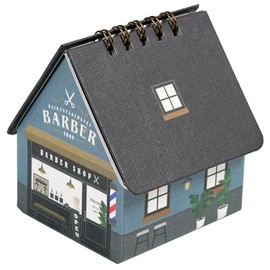 Greeting Life 2026 Calendar House Box Barbershop Tabletop C-1730-TK